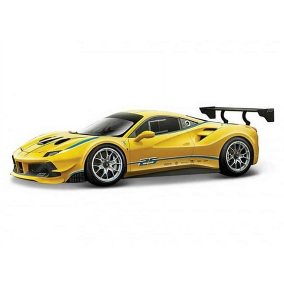 1:24th Ferrari 488 Challenge Yellow Bburago