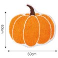 thumbnail image 4 of Bonita alfombrilla de baño con calabazas de Halloween, alfombrillas de baño antideslizantes y flocadas, alfombrilla de baño lavable, felpudo navideño de dibujos animados para cocina y baño, 4 of 5
