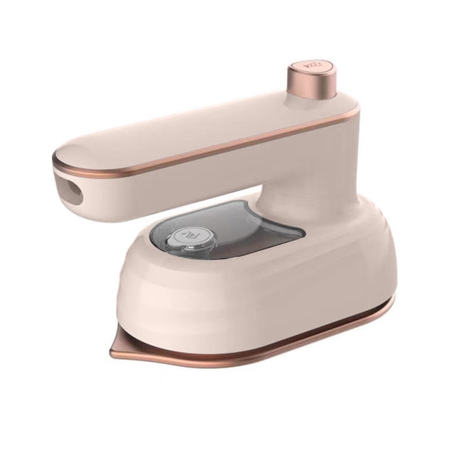 FLhrweasw Plancha Con Enchufe Del Reino Unido Mini Vaporizador Ropa para Uso en Viajes Domésticos (rosa Claro)