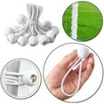 thumbnail image 2 of EcoNesxp 8 Pack Flat Profile Premium Adjustable Heavy Duty Outdoor Bungee Ropes for Securing Cargo, 2 of 5
