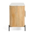 thumbnail image 6 of Modrest - Cambridge White Marble & Mango Buffet, 6 of 10