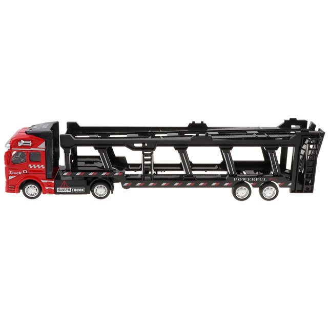 Juguete Modelo de Camión de Transporte de Aleación 1/50 Sunnimix Rojo