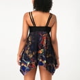 thumbnail image 6 of Women'S Swimwear Fashion Printed Bikini Push-Up Padded Summer Tops,Black,M, 6 of 7