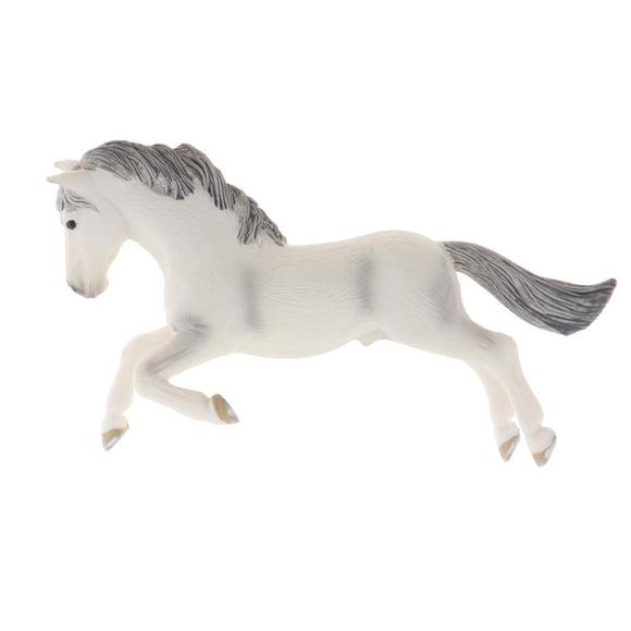 Vogacara de acción de modelo de Animal estático juguete para niños y adultos corriendo caballo Type2