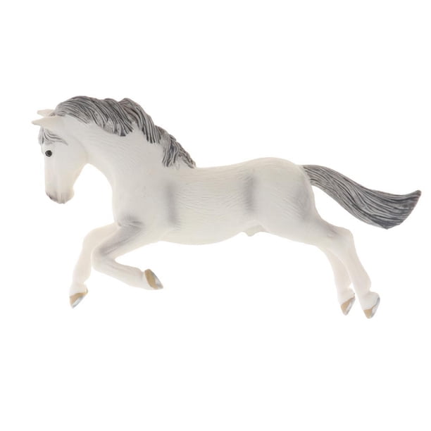 Vogacara de acción de modelo de Animal estático juguete para niños y adultos corriendo caballo Type2