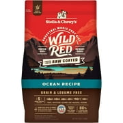 Wild Red Dry Dog Food Raw Coated High Protein Grain  Legume Free Ocean Recipe, 3.5 Lb. Bag