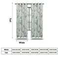 thumbnail image 5 of EBSTL Autumn Dream Curtains Light Blocking Curtains Birds Tropical Leaves Grommet Top Farmhouse Floral Curtains for Living Room, Bedroom, 5 of 5