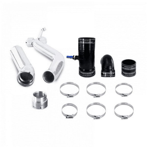 Mishimoto MMICP-RGR-19KP Intercooler Pipe and Boot Kit, Compatible With Ford Ranger 2.3L 2019-2023, Polished