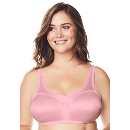 

Comfort Choice Women s Plus Size Satin Wireless Comfort Bra Bra