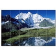 thumbnail image 1 of Mountain Photo Ceramic Tile Mural Kitchen Backsplash Bathroom Shower, 405531-XL6, 1 of 3