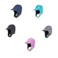 thumbnail image 4 of Sonducket Gorros de buceo ajustables de Color sólido a prueba de frío gorro de natación resistente al desgaste protección de la cabeza trajes Deportes acuáticos Azul, 4 of 6