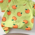 thumbnail image 4 of Quealent Shirt Girls Ringer Tee Crewneck Short Sleeve T Shirts Toddler Plain Retro T-Shirt Crop Tees Top Summer Clothes Basic Tshirt ( (Light Green, 6-12 Months), 4 of 4