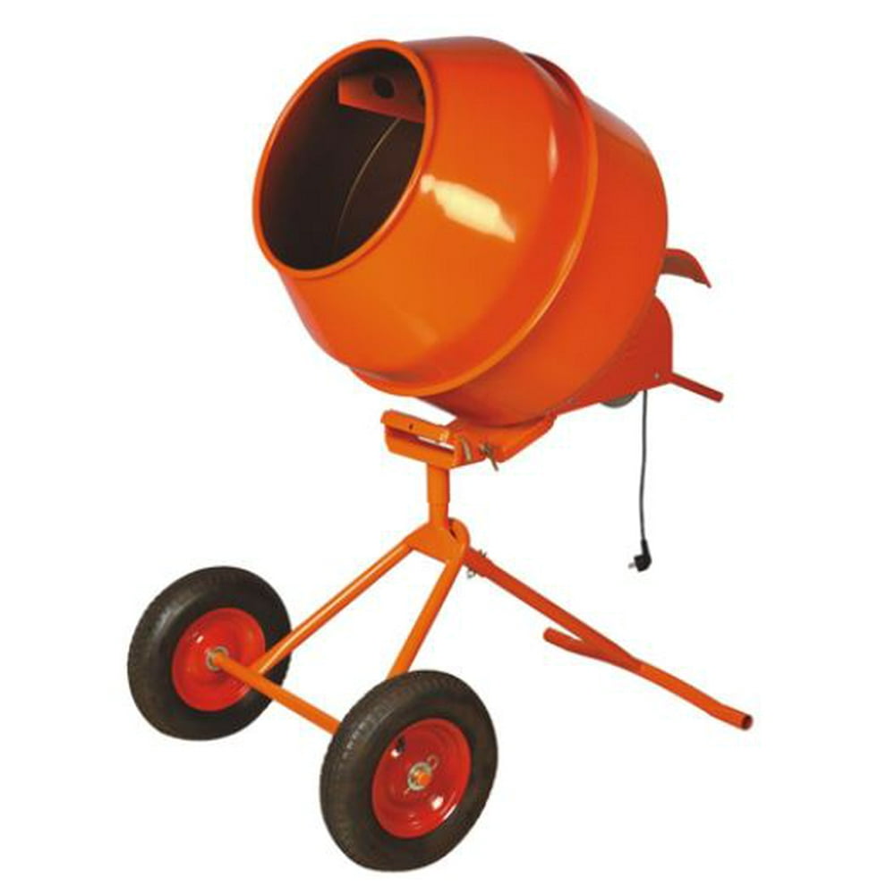 8 Cubic FT Tall Type Electric Cement Mixer Portable Concrete Mixing