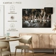 thumbnail image 5 of Elephant Stock Cow Hooves In Black And White Wall Art - Horizontal Canvas Wall Art - Hallway Wall Decor - Animal Canvas - Brown And Gray Decor - 51" x 34", 5 of 8