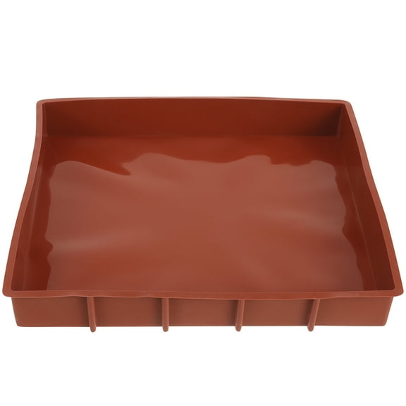 OUNONA Coffee Silicone Baking Pan for Cake Perfect Home Baking Tool with Fast Heat Conduction 7.87x3.94x2.17 inches