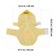 thumbnail image 2 of LOLIPPYY Impermeable Para Perros Con Capucha En Poliéster Resistente Color Amarillo Para Lluvioso, 2 of 6