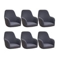 thumbnail image 1 of Bearachild 6 pack/lote fundas para sillas de comedor suaves cómodas y excelente elásticas suaves y cómodas Decoración del hogar, 1 of 6