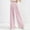 006 Pink, variant on Womens Wide Leg Pleated Palazzo Pants Business Casual High Waisted Loose Fit Pockets Trouser