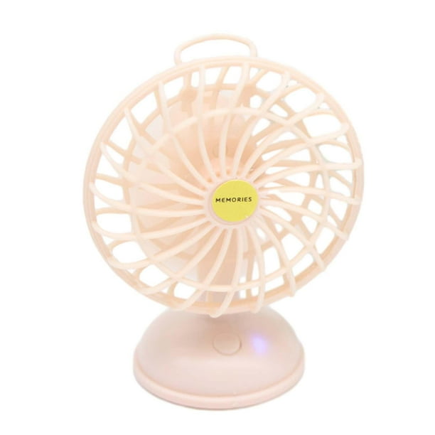 Ventilador de escritorio para casa de muñecas Hugo 1:12 1:6 Rosa