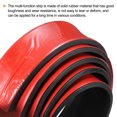 thumbnail image 5 of Uxcell 1.6"W x 3/16"T x 5'L Adhesive Rubber Strips Solid Neoprene Rubber Strips Sheet, 5 of 6