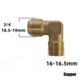 thumbnail image 1 of Zinc Alloy Copper Air Pump Elbow Fittings Air Compressor Connector Replacement, 1 of 7
