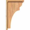 thumbnail image 3 of 7 1/2"W x 12"D x 20"H Yorktown Smooth Corbel w/Backplate, Western Red Cedar, 3 of 9