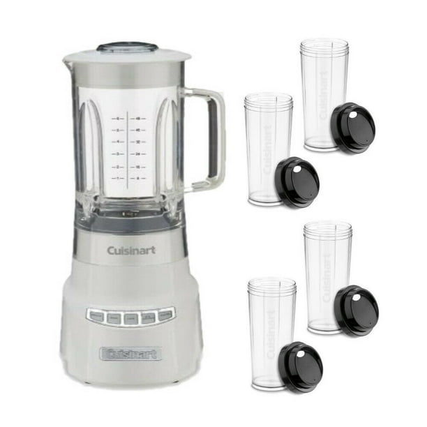 Cuisinart SPB8 VELOCITY 600 Watt Blender (White) Includes Four Travel