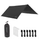 thumbnail image 1 of Lona impermeable para camping Clostnature para tienda 366x292 cm negra, 1 of 8