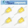 thumbnail image 1 of 4-Pack AM116304 Fuel Filter Replacement for Kohler M20-49632 20 Hp Engine - Compatible with GY20709 Fuel Filter, 1 of 4