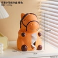 thumbnail image 1 of EGNMCR Cute Horse Tissue Box Soft Rubber Decorative Tissue Dispenser Tissue Box For Living Room Bedroom Desk Home Decor Tissue container, 1 of 1