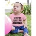 thumbnail image 2 of Mommy Says I'm The Last One T-Shirt Infant -Smartprints Designs,  12 Months, 2 of 4