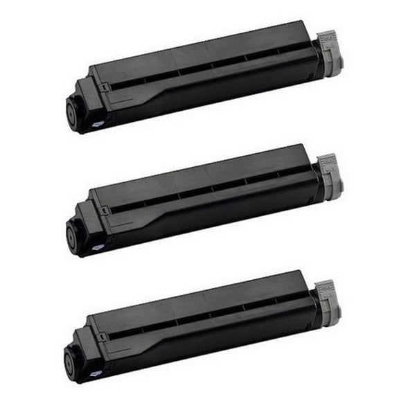 PrinterDash Compatible Replacement for OKI52109001_3PK - Black