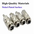 thumbnail image 3 of EU Air Hose Fittings Coupling Compressor Accessories Quick Release Fitting European standard Pneumatic Connector Rapidities, 3 of 5