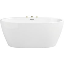 Proflo Pffsoi5931 Cornwall 59" Free Standing Acrylic Soaking Tub - White