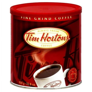  Tim Hortons Original Blend, Medium Roast Ground Coffee,  Canada's Favorite Coffee, Made with 100% Arabica Beans, 32.8 Ounce Canister  : Grocery & Gourmet Food