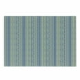 thumbnail image 1 of Folk Cutting Board, Bicolour Design Pattern with Vertical Style Chevrons and Strips, Decorative Tempered Glass Cutting and Serving Board, in 3 Sizes, by Ambesonne, 1 of 2