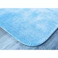 thumbnail image 3 of Gorgeous Home Linen 3pc Bathroom Soft Rug Set Large Rug , Contour Mat, and Toilet Lid Cover Rubber Backing Solid Color Light Blue #6, 3 of 6