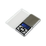 OUNONA 200g Stainless Steel Precision Digital Mini Pocket Scale for Jewlery Coins