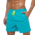 thumbnail image 1 of Bañador de hombre de secado rápido con bolsillos Shorts de baño repelentes al agua, 1 of 8