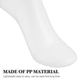 thumbnail image 2 of White Plastic Foot Mannequin for Decor Realistic Design Stable Stand Smooth Surface 2 Pieces, 2 of 9