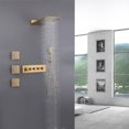 thumbnail image 2 of Four Functions Complete Shower Faucet Set, Shower Set with Rough-in Valve, 2 of 5