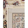 thumbnail image 7 of Unique Loom Narenj Collection Area Rug - Nottingham (3' 1" x 5' 3" Rectangle Ivory/Burgundy), 7 of 7