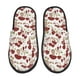 thumbnail image 1 of Fotbe Mushroom Pantuflas Peludas para Mujer con Estampado, Zapatillas de Peluche, Zapatos de Invierno para Casa, Uso Interior y Exterior-Medium, 1 of 8