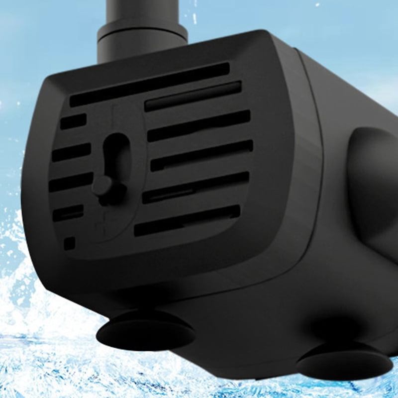Water Pump Fish Tank Fountain Aquarium Filter Low Noise Brushless Motor
