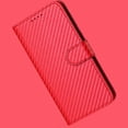 thumbnail image 3 of For Motorola Moto G Stylus 5G (2025) Wallet Case with Strap Carbon Fiber Texture Leather Mobile Cove, 3 of 5