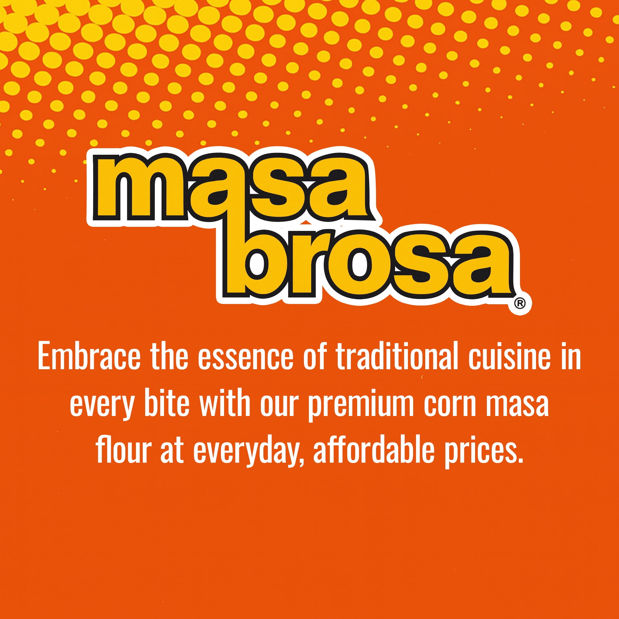 (2 pack) Masa Brosa Instant Corn Flour Mix, 4.4 lb, Gluten Free