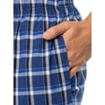 thumbnail image 3 of Fruit of the Loom Men's and Big Men's Soft Brushed Woven Sleep Pant, Sizes S-6XL & LT-3XLT, 3 of 9