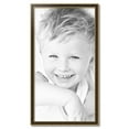 thumbnail image 2 of ArtToFrames 22x41 inch Black Panel With Gold Lip Picture Frame, Multi 22" x 41" Wood Poster Frame (WOM-5092) 1234, 2 of 7