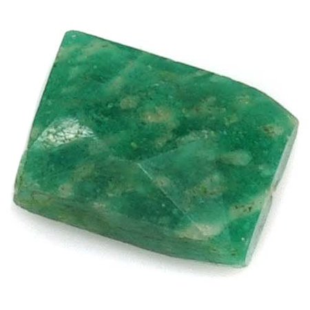 Faceted Rectangle Shape - Green Amazonite Faceted Rectangle Gemstone Beads 6-15mm (10)