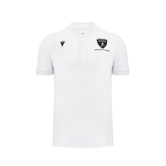 Automobili Lamborghini SC63 Hypercar Men's Polo Shirt - White